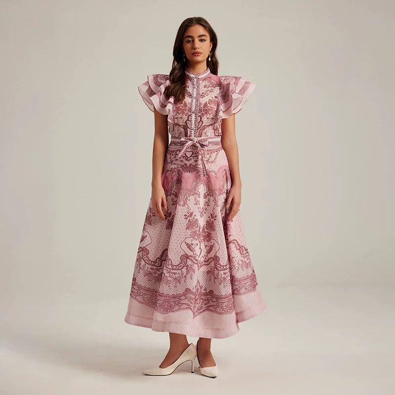 Retro Fashion Palace Style Two-Piece Set