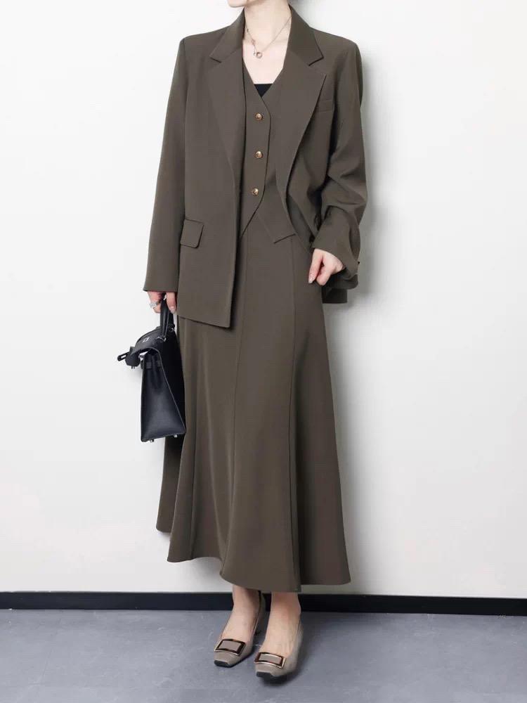 two pieces women blazer