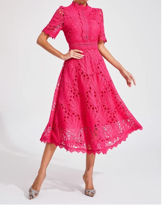 Freeman Cut Out Midi Dress